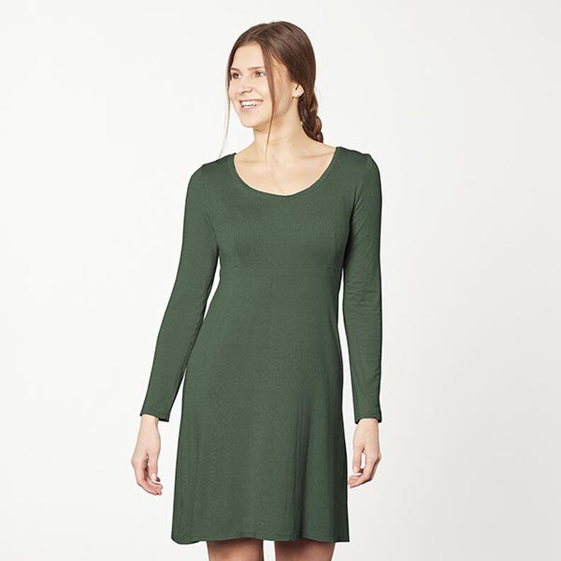 GOTS Cotton Jersey | Tula – olive,  image number 5