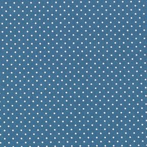 Coated Cotton Little Dots – denim blue, 