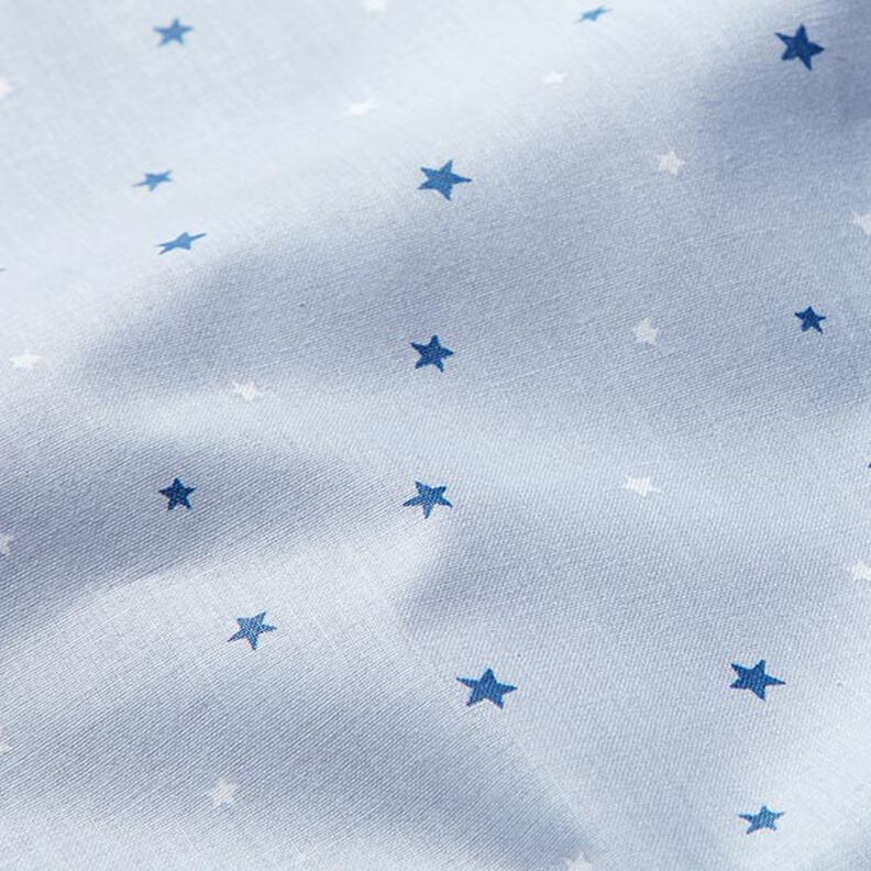 Cotton Cretonne Stars – blue,  image number 2