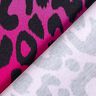 French Terry Gradient Leopard Digital Print | by Poppy – purple/fire red,  thumbnail number 4