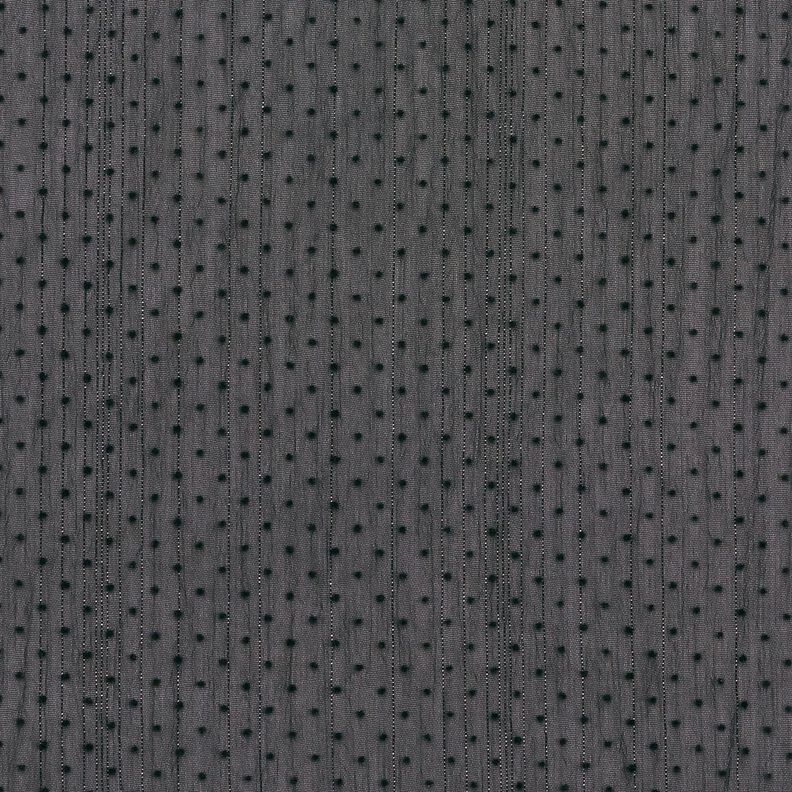 Glitter stripes and dots chiffon – black,  image number 1