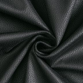 Upholstery Fabric Imitation Leather Texture – black, 