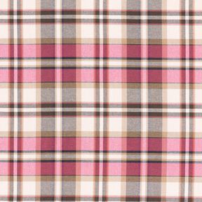 Cotton Flannel Tartan – beige/pink, 