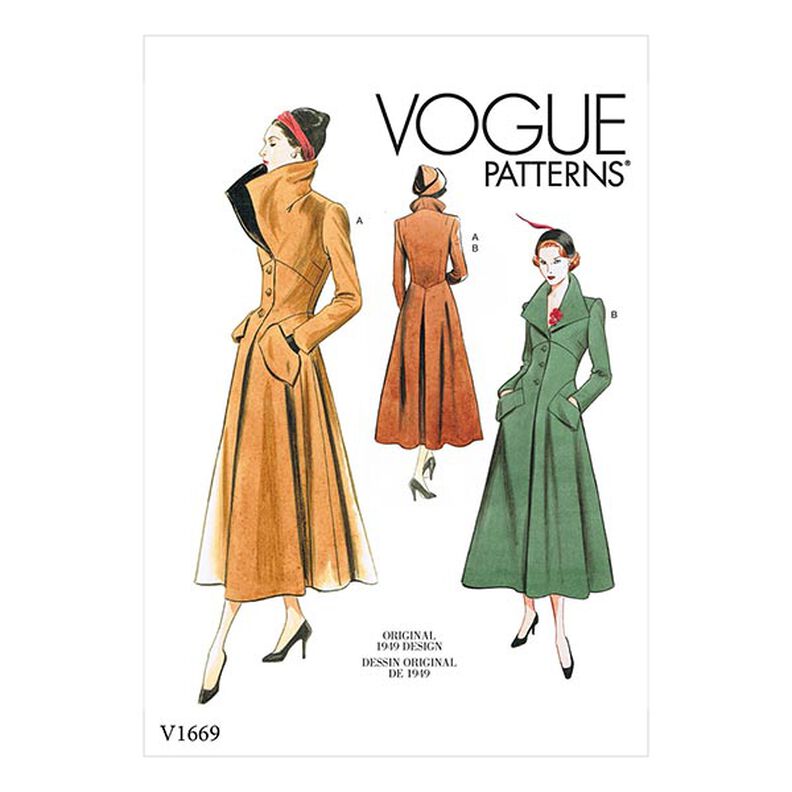 Coat, Vogue 1669 | 32-40,  image number 1