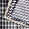 Cotton Vichy check 0,5 cm – blue-black/white,  thumbnail number 5