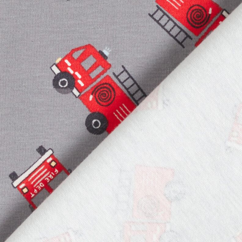 Cotton Jersey fire brigade – grey,  image number 4