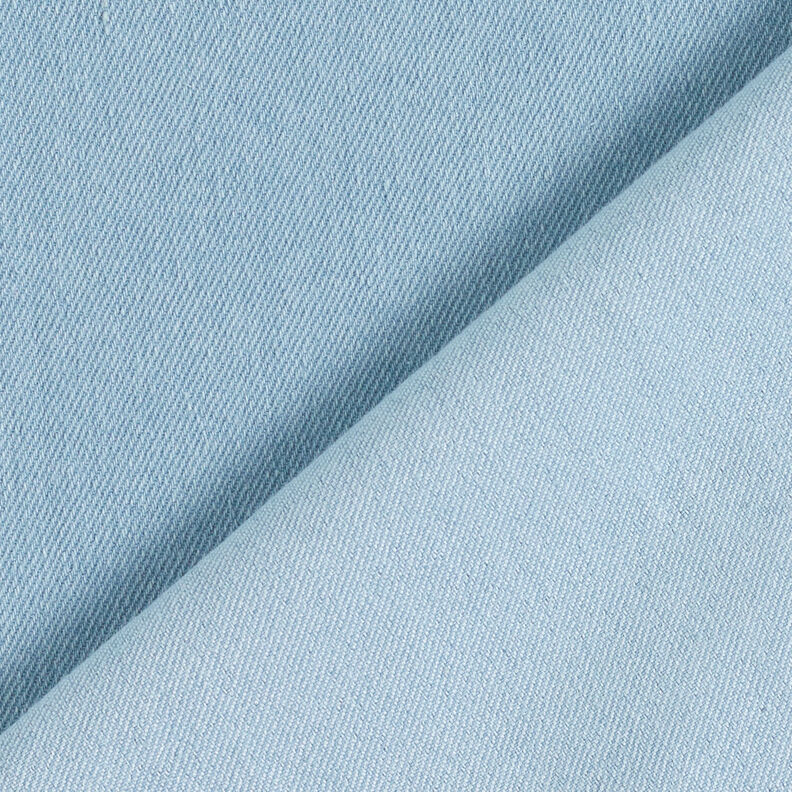 Cotton denim stretch medium – light blue,  image number 3