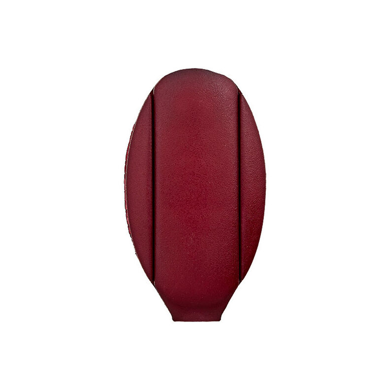 Cord End Clip [Length: 25 mm] – burgundy,  image number 1