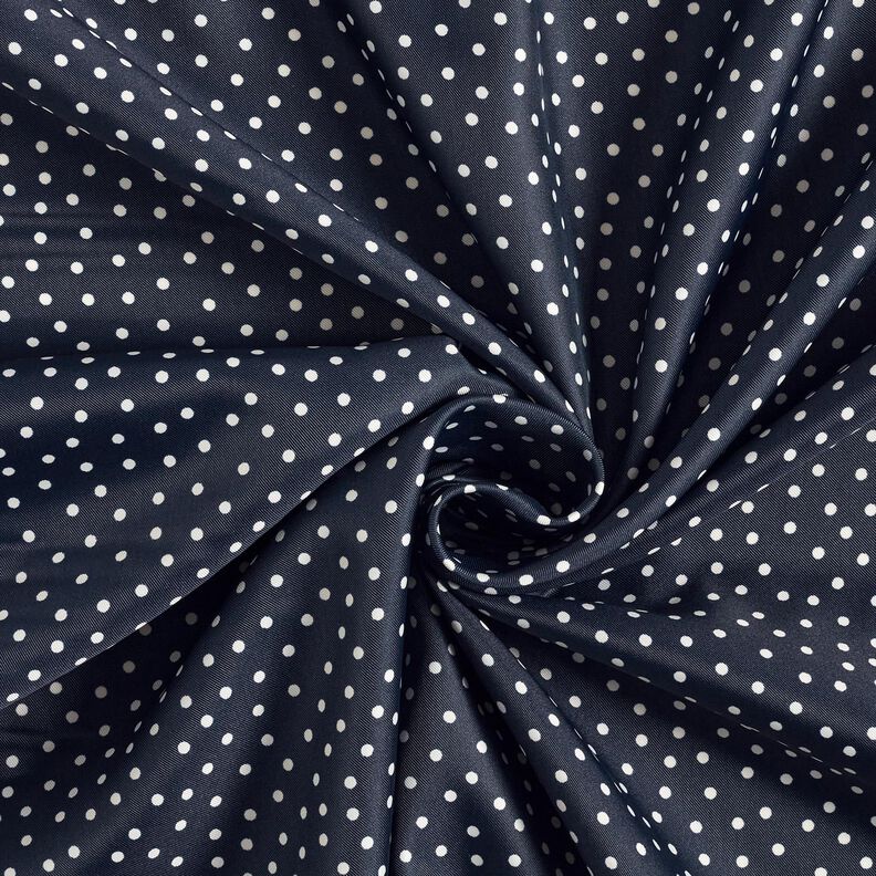 Lining Fabric Polka dots – navy blue,  image number 3