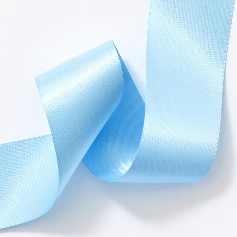 Satin Ribbon [50 mm] – baby blue,  image number 3