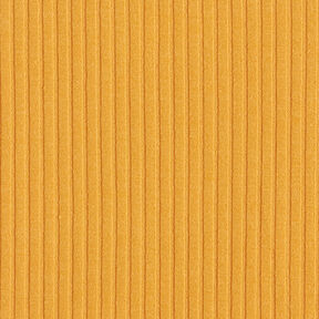 Plain ribbed knit – curry yellow, 