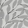 Decor Fabric Canvas Blurred Leaves – misty grey/grey,  thumbnail number 5