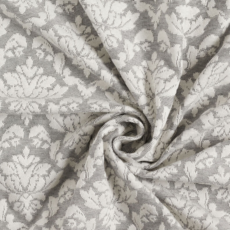 Ornaments jacquard jersey – light grey/white,  image number 4