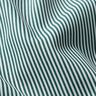 Cotton Poplin Mini stripes – blue spruce/white,  thumbnail number 2