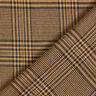 viscose fabric Glen Plaid – caramel/black,  thumbnail number 5