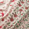 Decor Fabric Half Panama Elves and Reindeer – beige/red,  thumbnail number 5