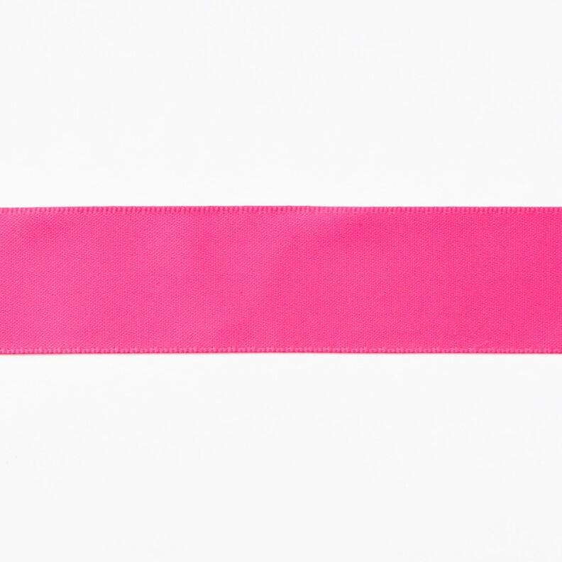 Satin Ribbon [25 mm] – intense pink,  image number 1