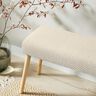 Upholstery Fabric soft structural pattern – cream,  thumbnail number 8