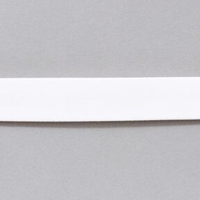 Outdoor Bias binding folded [20 mm] – white, 
