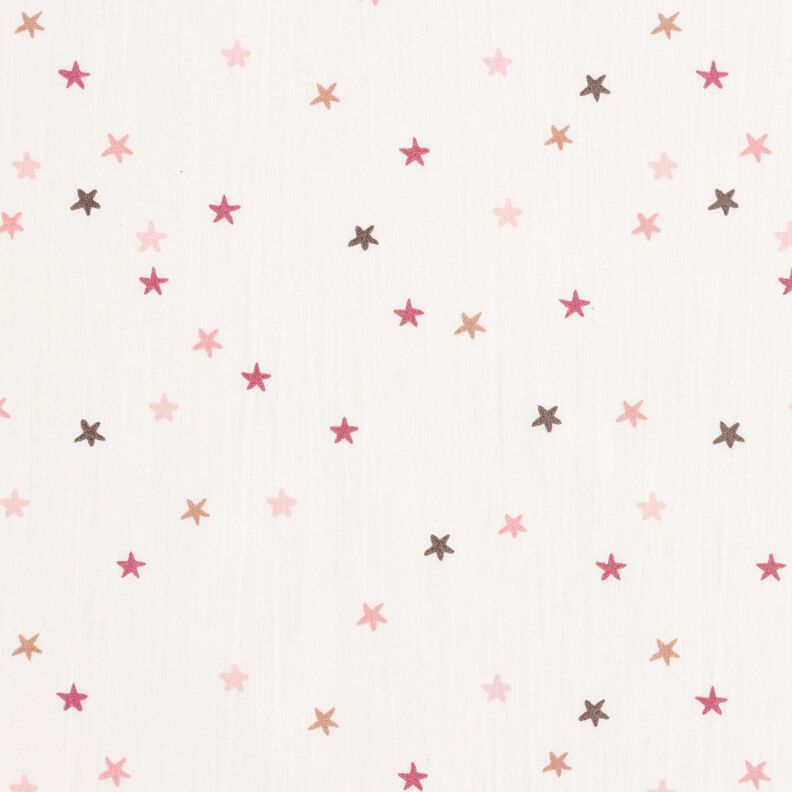 Cotton Poplin little stars – ivory,  image number 1