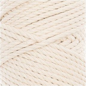 Creative Cotton Cord Skinny Macrame Cord [3mm] | Rico Design – natural, 