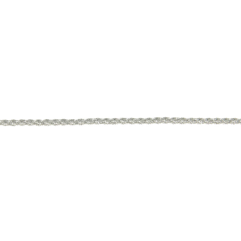 Metallic Cord [Ø 2 mm] – metallic silver,  image number 1