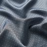 Lining Fabric Jacquard Boxes and dots – steel blue,  thumbnail number 2