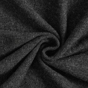 Lightweight viscose and wool blend knitted fabric – anthracite, 