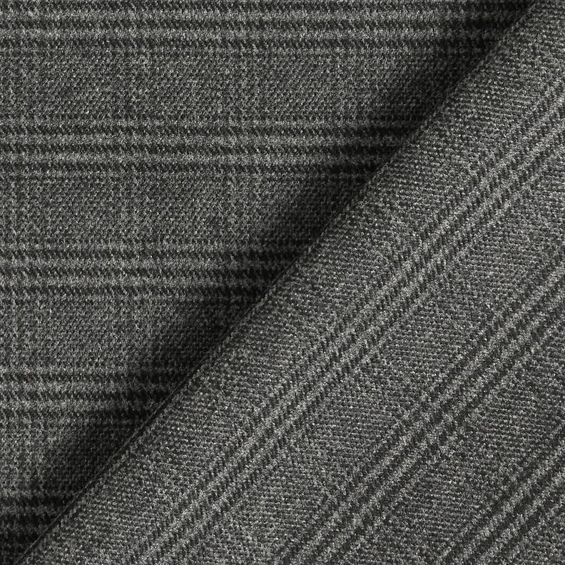 Cotton Blend fine Prince of Wales check – granite,  image number 4