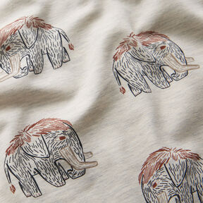 Cotton Jersey Mammoths – offwhite, 