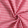 Cotton Vichy check 0,5 cm – red/white,  thumbnail number 3