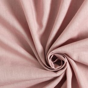 Lightweight linen blend pre-washed – light dusky pink, 