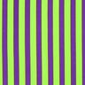 vertical stripes carnival fabric – neon yellow/lilac,  thumbnail number 1