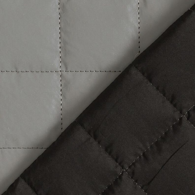 Quilted Fabric Reflective – grey,  image number 5