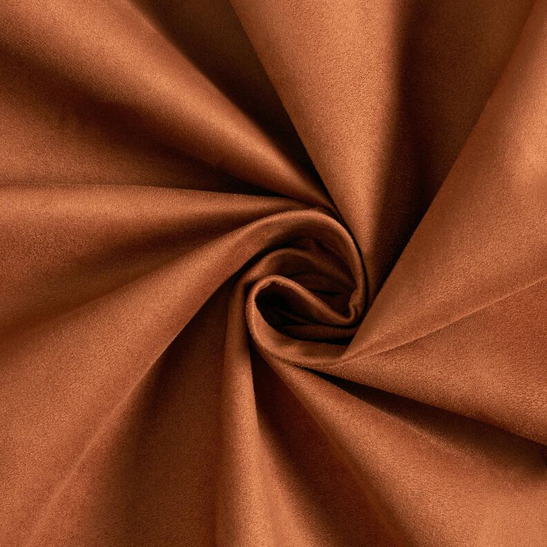 Upholstery Fabric Imitation nubuck – bronze,  image number 1