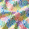 Cotton Poplin Rainbow polka dots Digital Print – white/colour mix,  thumbnail number 2