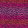 French Terry Gradient Leopard Digital Print | by Poppy – purple/fire red,  thumbnail number 1