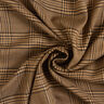 viscose fabric Glen Plaid – caramel/black,  thumbnail number 4