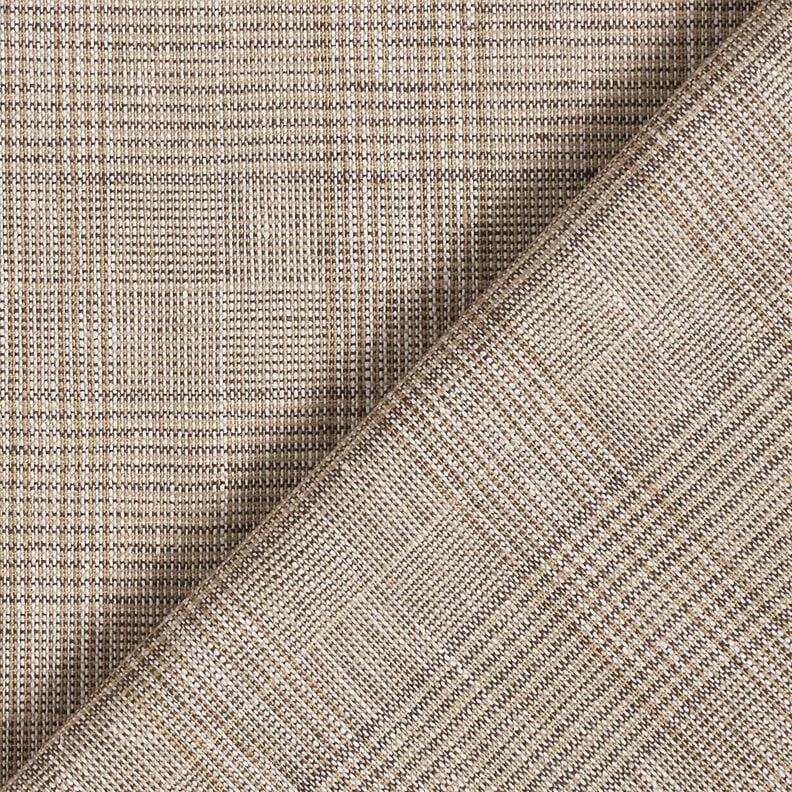 Linen blend Prince of Wales check – beige,  image number 4