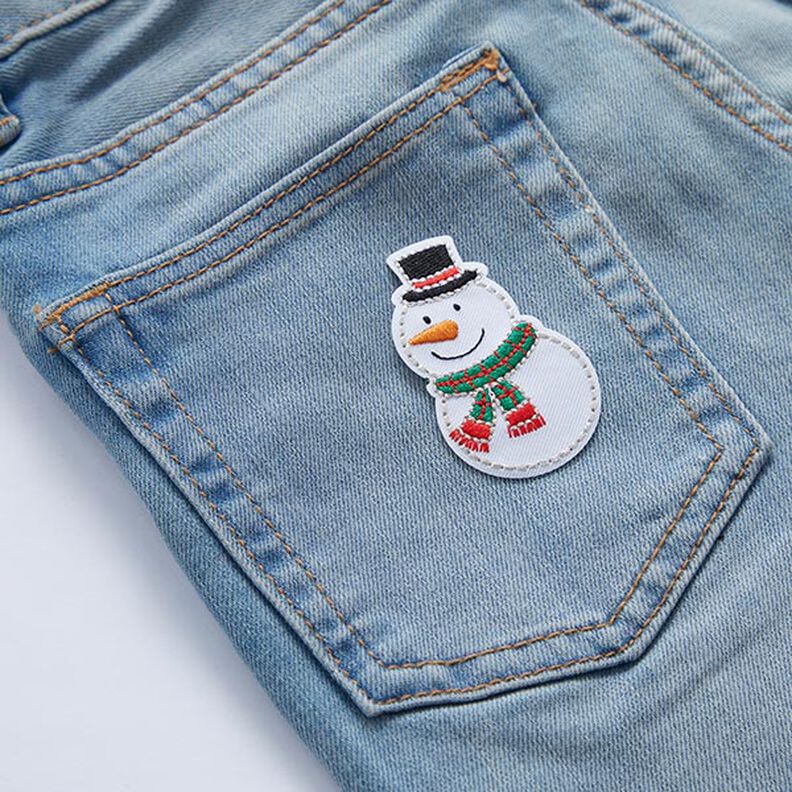 Patch Snowman [6 cm],  image number 3