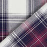 Shirt fabric cotton tartan – dark red/navy blue,  thumbnail number 5