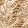 Sequin fabric vertical stripes – gold,  thumbnail number 2