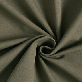 Plain medium stretch trouser fabric – olive, 