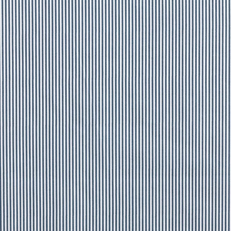 Cotton Poplin Mini stripes – anthracite/white,  image number 1