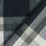 Coat Fabric Large Checks – midnight blue/light grey,  thumbnail number 4