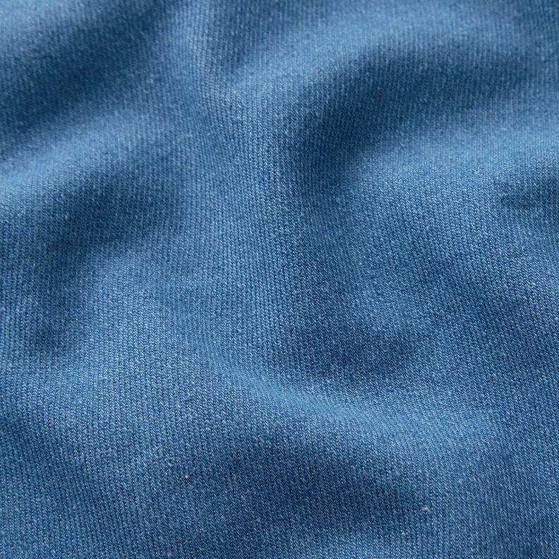 Cotton denim stretch medium – denim blue,  image number 2