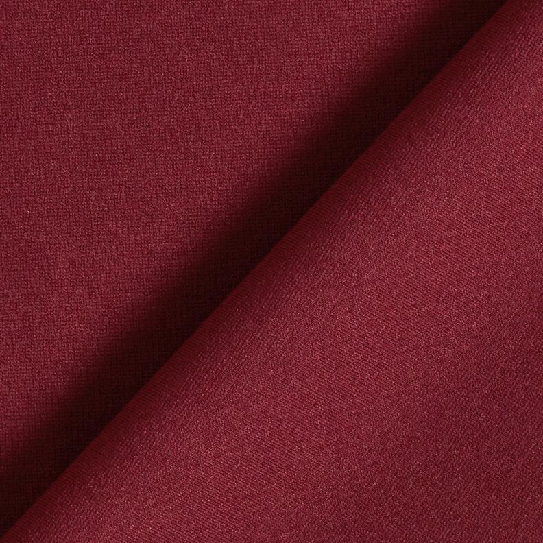 Plain Ponte Roma jersey – burgundy,  image number 3