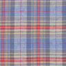 Checked linen viscose blend – denim blue,  thumbnail number 1