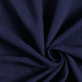 Cotton Linen Look – midnight blue, 