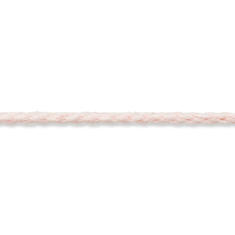 Cotton cord [Ø 3 mm] – light dusky pink,  image number 1